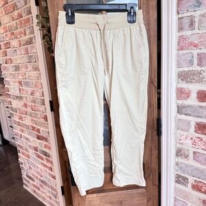 The North Face Aphrodite 2.0 Jogger Pants Womens Small Beige Hiking Outdoor